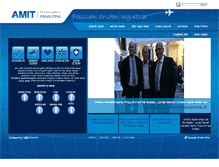 Tablet Screenshot of amit.co.il