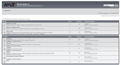 Desktop Screenshot of forum.amit.cz